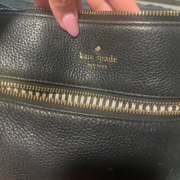 Black Kate Spade Crossbody Purse - Picture 5 of 7